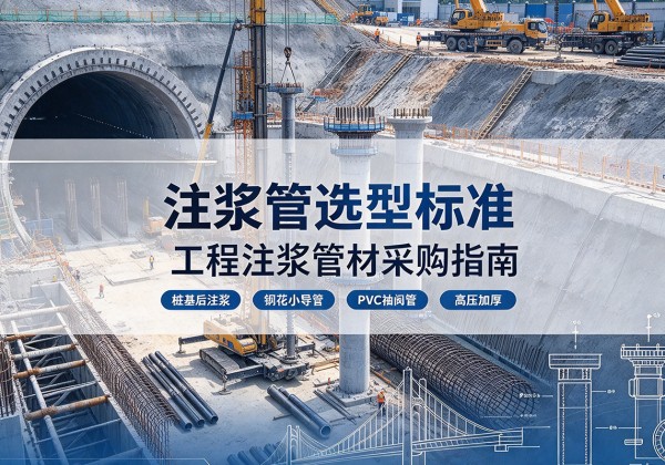 南沙注浆管选型标准